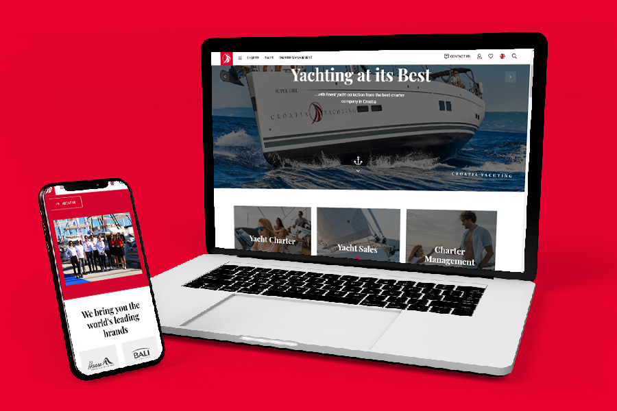 Die brandneue Unternehmenswebseite von Croatia Yachting ist online!